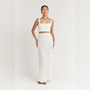 Authentic DISSH Valery Crop Top & Ollie Skirt Set